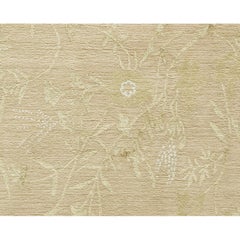 Luxury Modern Hand-Knotted Empress Spring Blush/Gold 10X14 Rug