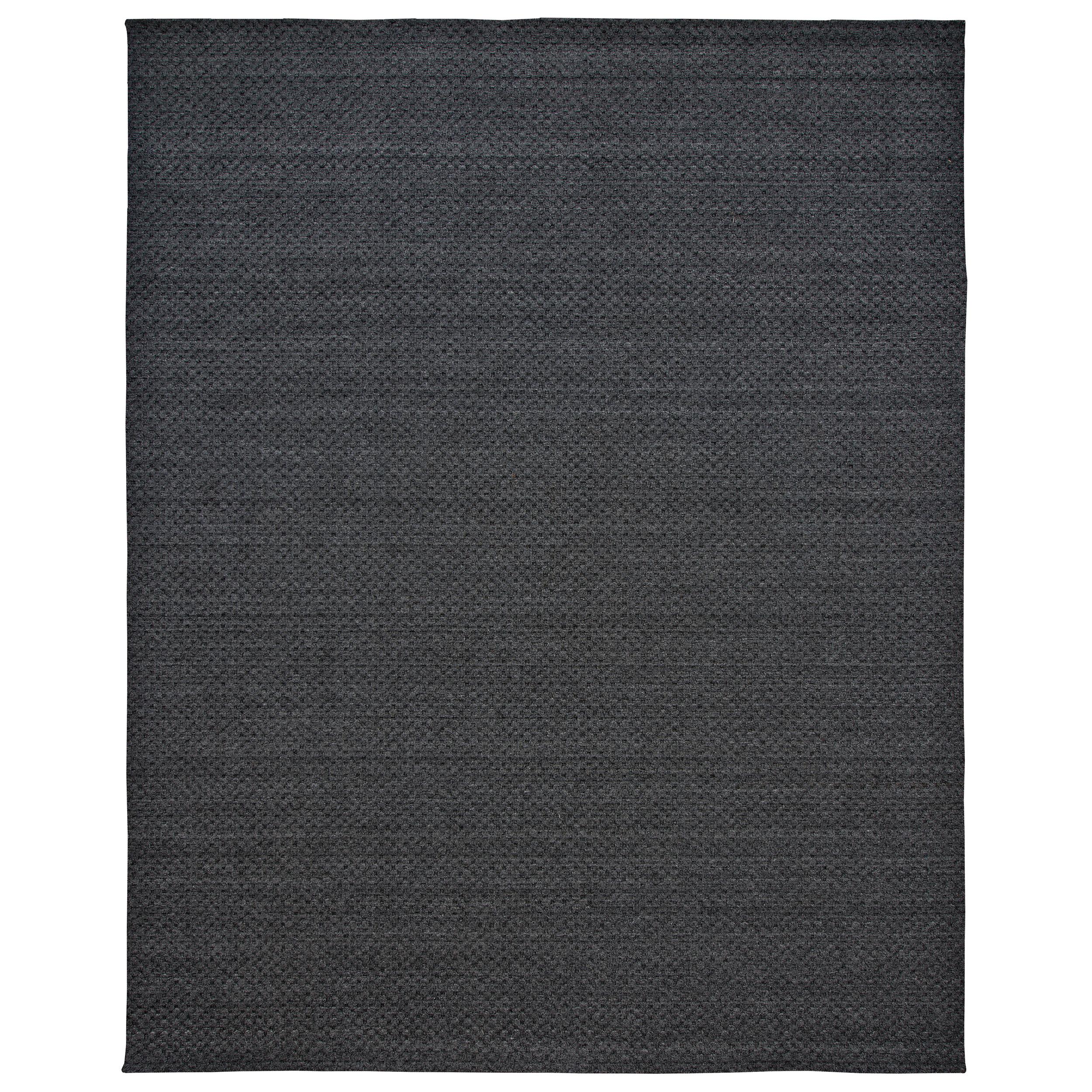 Tapis Fedora Nightfall de luxe moderne noué à la main 12x15 en vente