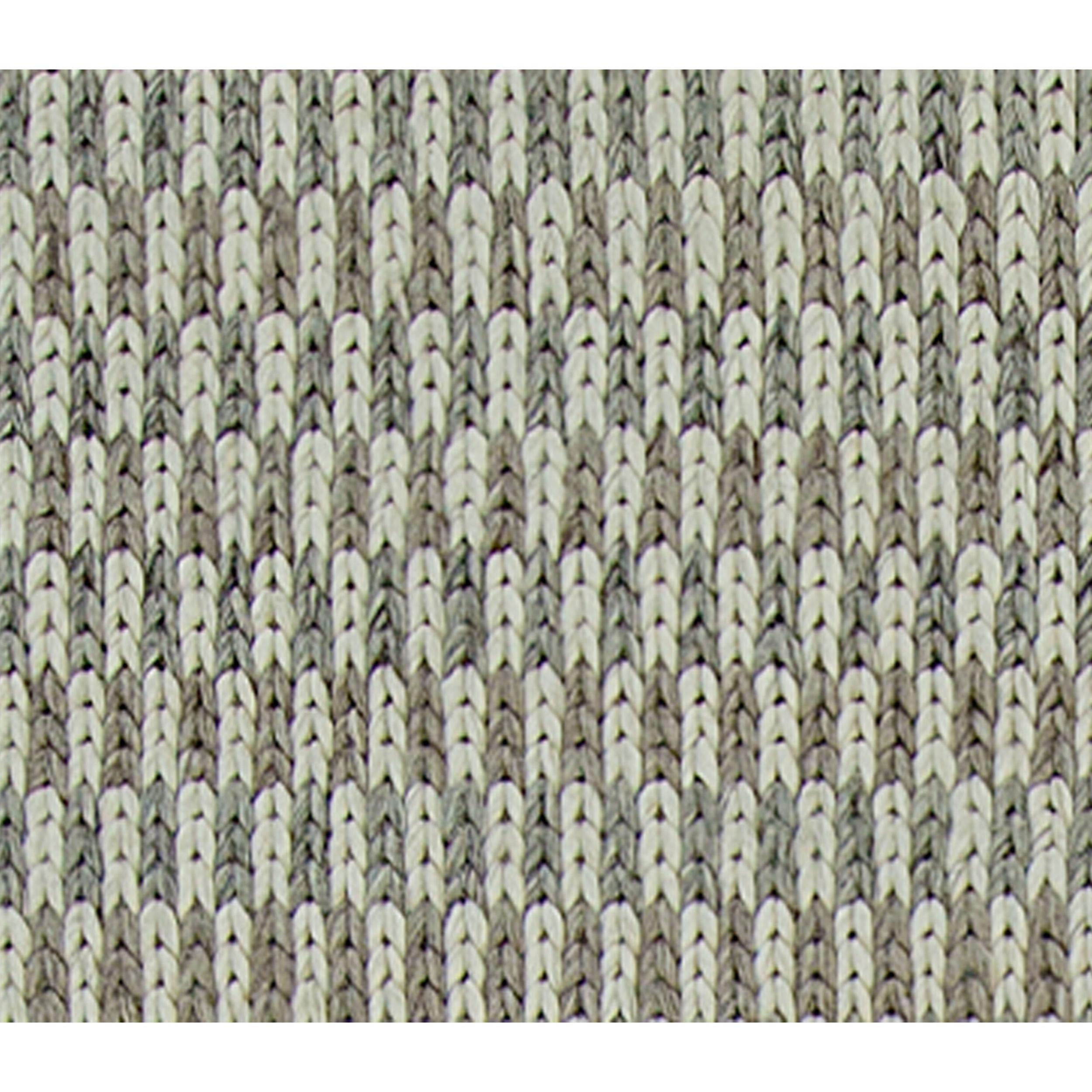 Indian Luxury Modern Hand-Knotted Flatweave Arrows Natural 10x14 Rug For Sale