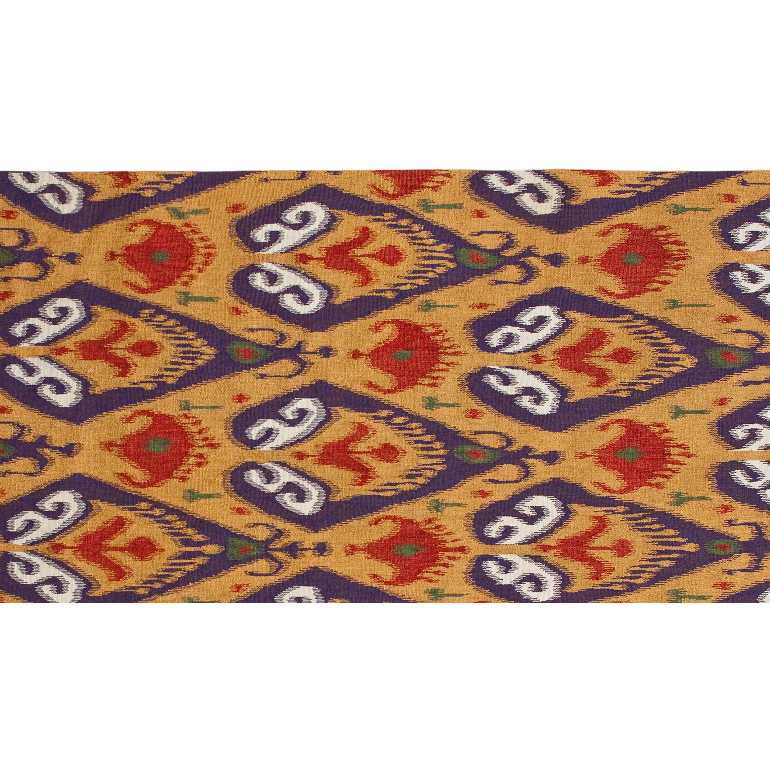 Lujosa alfombra moderna anudada a mano en China, con un aspecto único e irrepetible que se presentará como la pieza más refinada de cualquier hogar. El diseño minimalista le da un aspecto muy moderno, siendo el complemento perfecto para cualquier