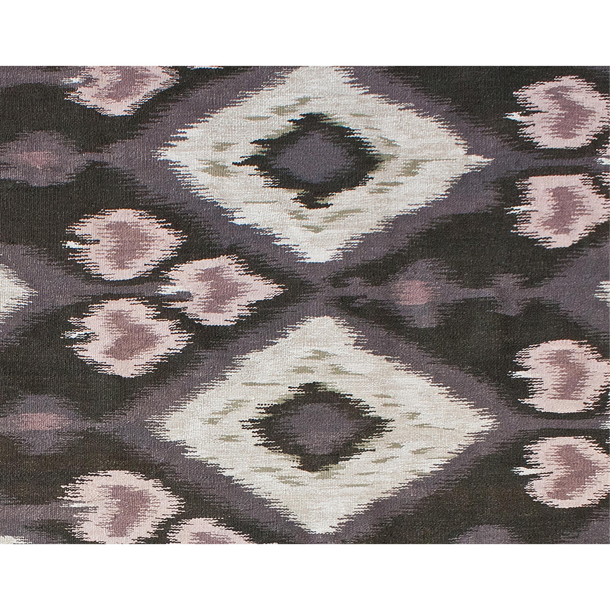 Luxuriöser, moderner, handgeknüpfter Teppich aus China mit einzigartigem, unverwechselbarem Aussehen, der sich als das schönste Stück in jedem Haus präsentiert. Das minimalistische Design verleiht einen sehr modernen Look und ist die perfekte