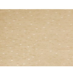 Luxury Modern Hand-Knotted Labyrinth Spice 10x14 Rug
