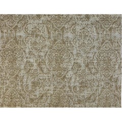 Luxury Modern Hand-Knotted Musina Natural 12x18 Rug