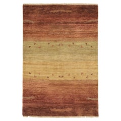 Luxury Modern Hand-Knotted Rust 12x15 Rug