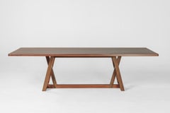 Luxury Modern Table Made from Sustainable Ancient River Rescued Wood