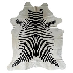 Lujo Natural Animal Print, Piel de vaca cebra  FORMA LIBRE OCULTA - Alfombras Precio $780