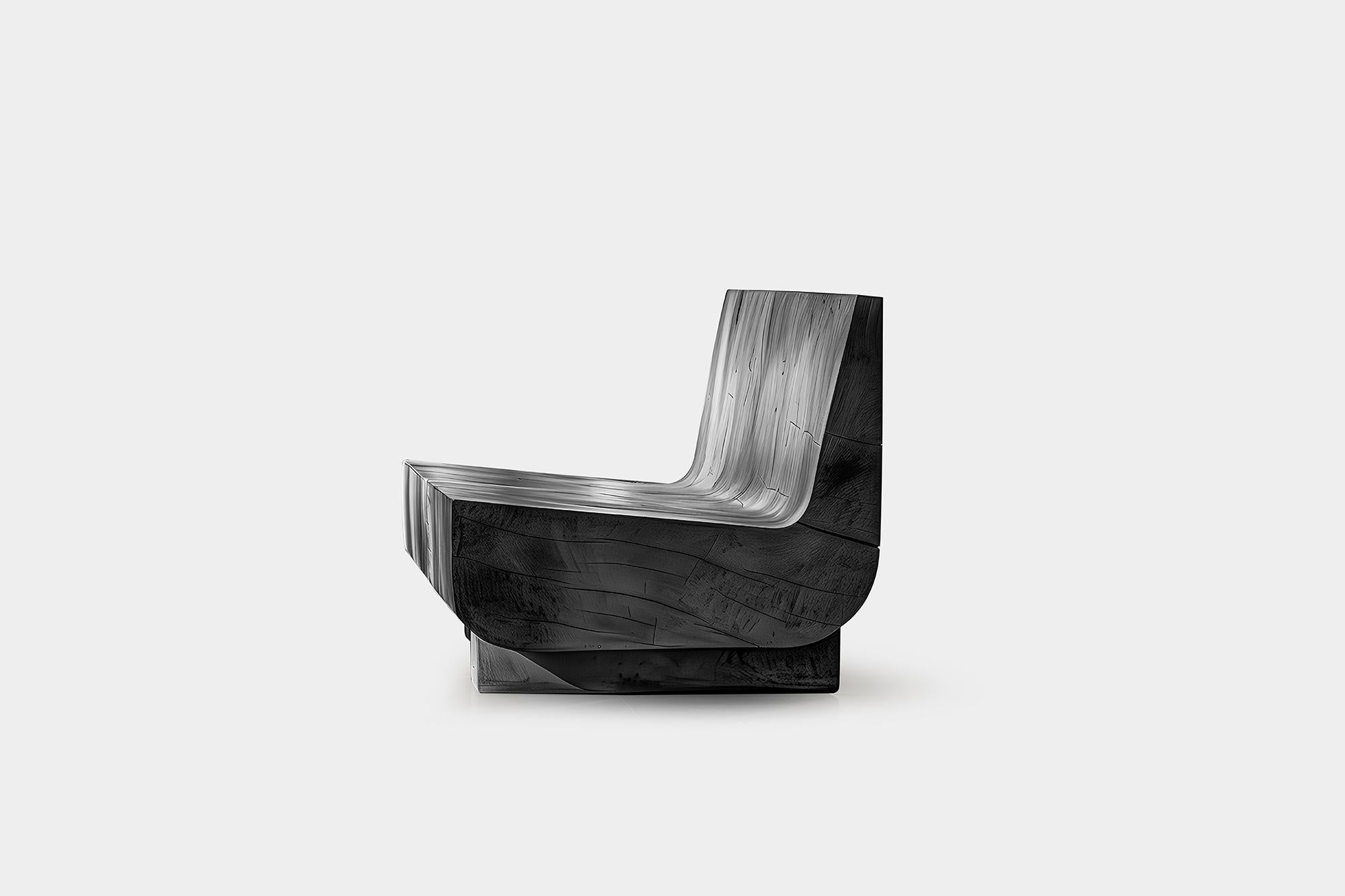 Bois de feuillus Chaise de bureau de luxe au design ergonomique soigné par Joel Escalona No05 en vente