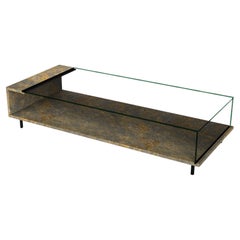 Luxury Oxide Slate 
Crystal Coffee Table Fornix 2.0 Joaquín Moll Bespoke Design