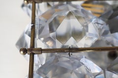 Luxury Palwa Brilliant Diamond Scone Made Of Lead Crystal and Brass