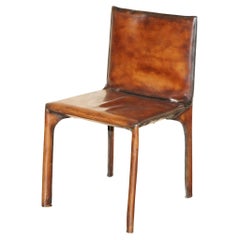LUSSO RESTAURATO 1977 MARIO BELLINI PER MATTEO GRASSI CAB 412 DESK / DINING CHAIR