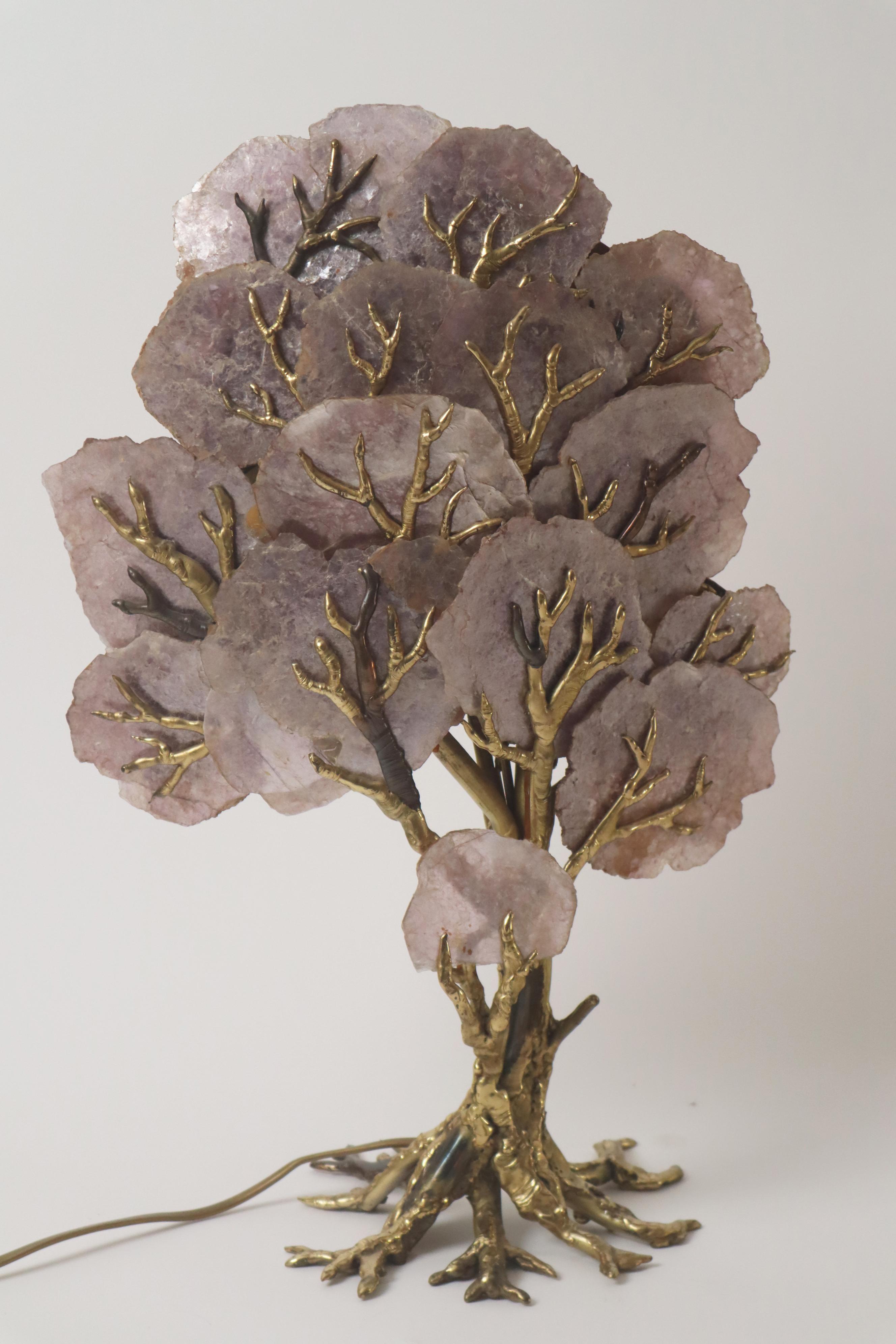 Lámpara árbol escultura de lujo de Richard Faure para Maison Honore Paris en venta 1