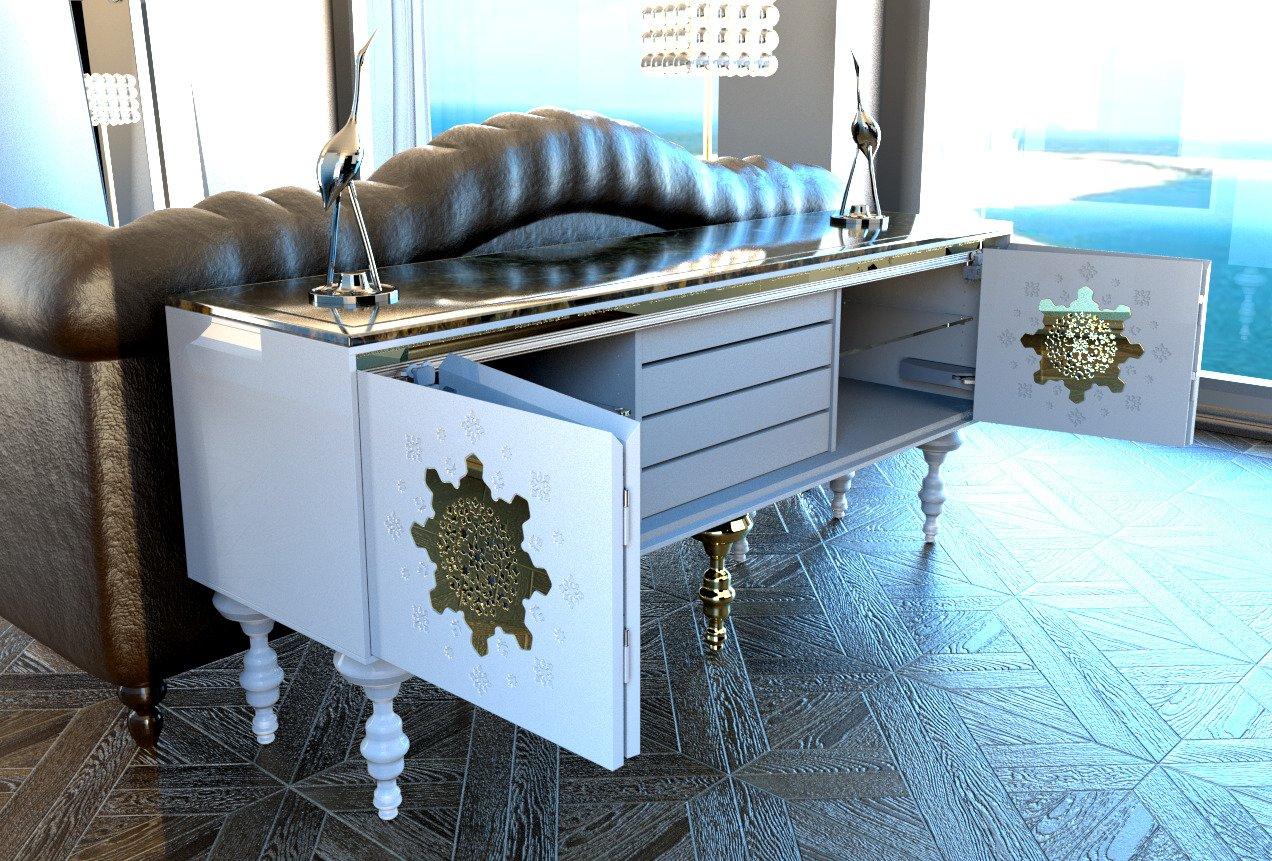 Contemporary Luxury Sideboard Sherwood For Sale
