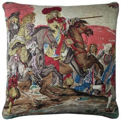 Luxury Silk Vintage Cushions "Luigi XIV" Bespoke pillow - Made in London Luxury Silk Vintage Cushions "Luigi XIV" Bespoke pillow - Made in London