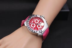 Luxury Swiss Quartz Exotic Leather Band Watch