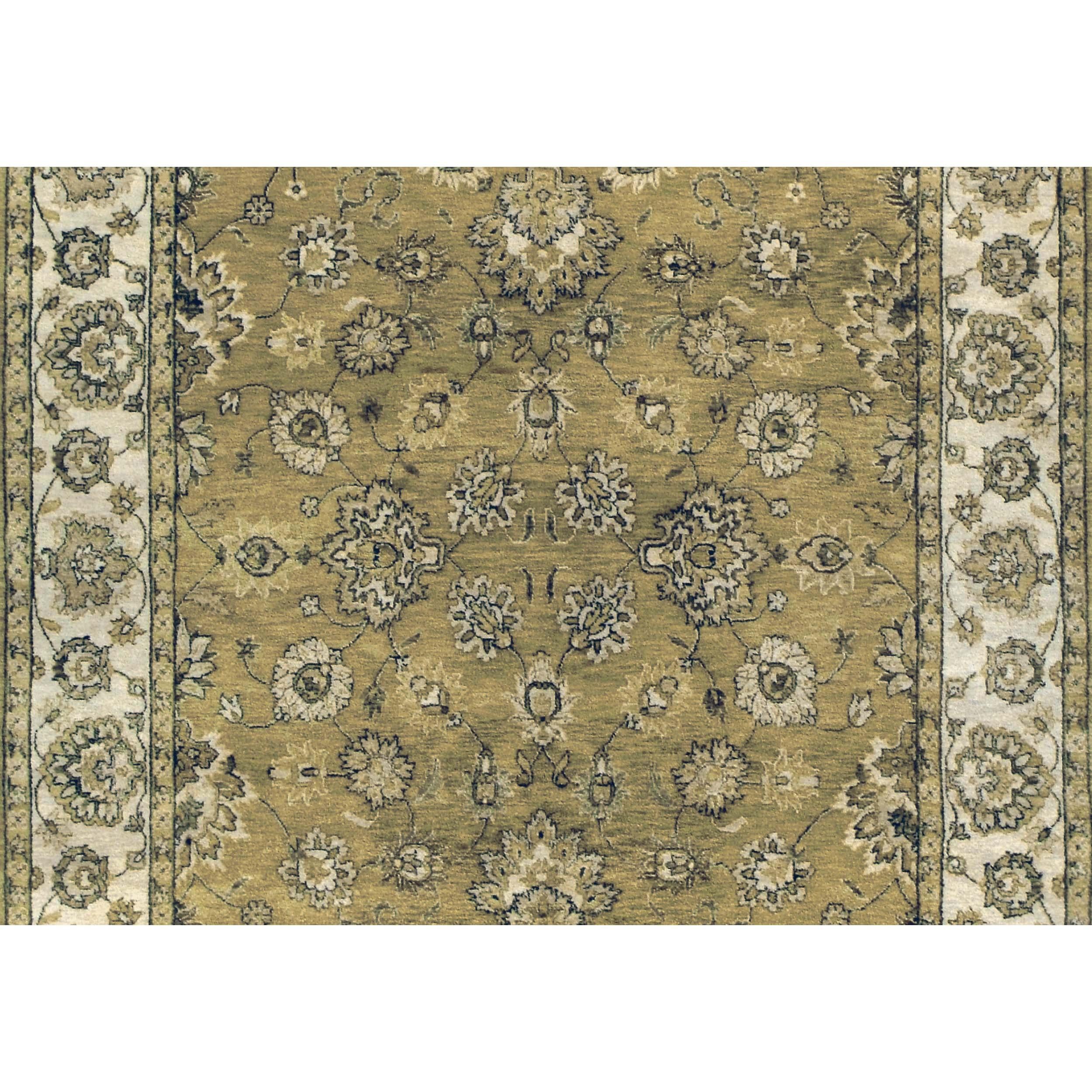 Large, exaggerated village carpet designs with a warm tonal palette. Each hue is carefully curated, contributing to a symphony of warmth that transforms any space into a haven of coziness and style. This carpet, produced in India, boasts a high