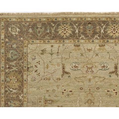 Tappeto Luxury Traditional annodato a mano Beige/Castagno 12x24