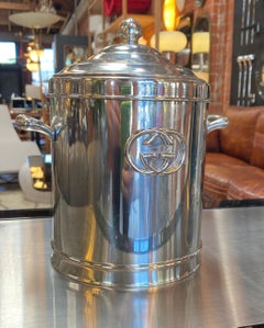 Luxury Vintage Gucci Ice Bucket, 1970