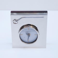 Luxury Vintage Gucci Table Clock, 1970