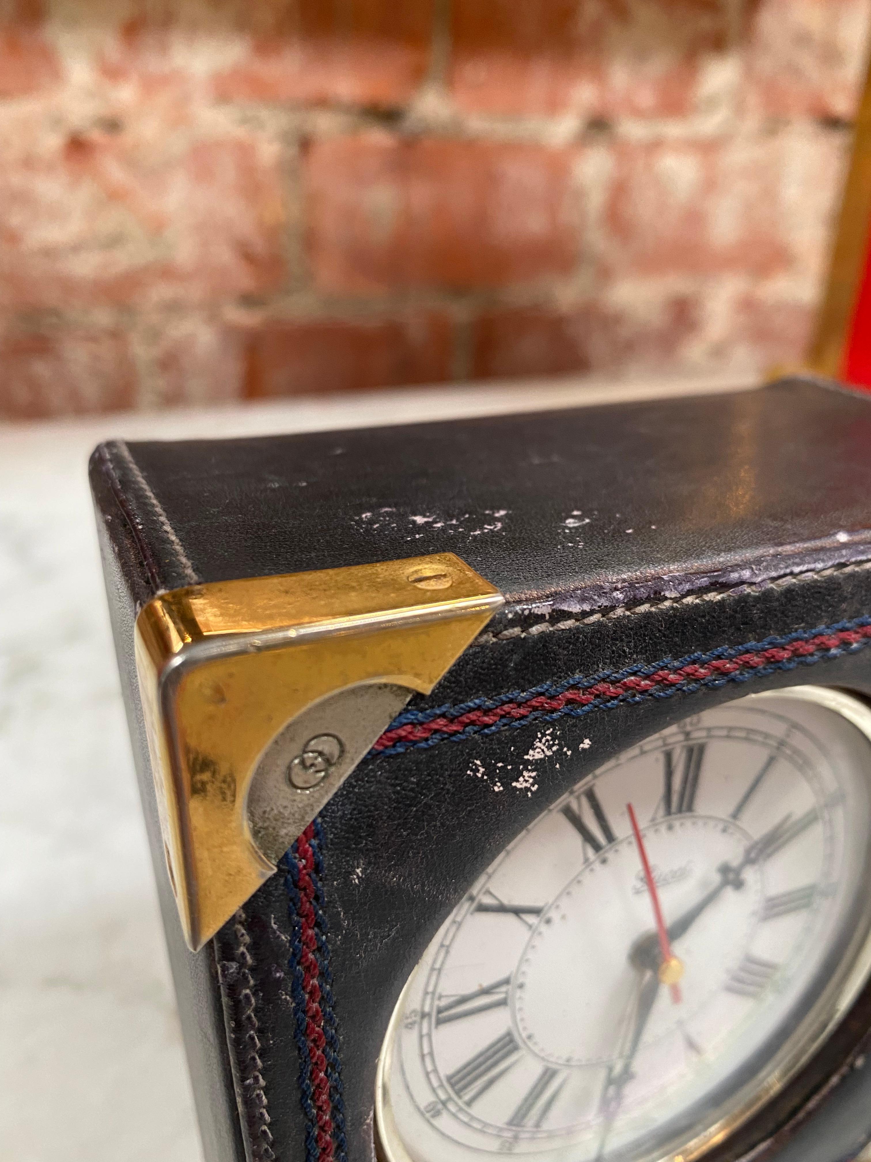 italien Horloge de table de luxe vintage Gucci, 1970 en vente