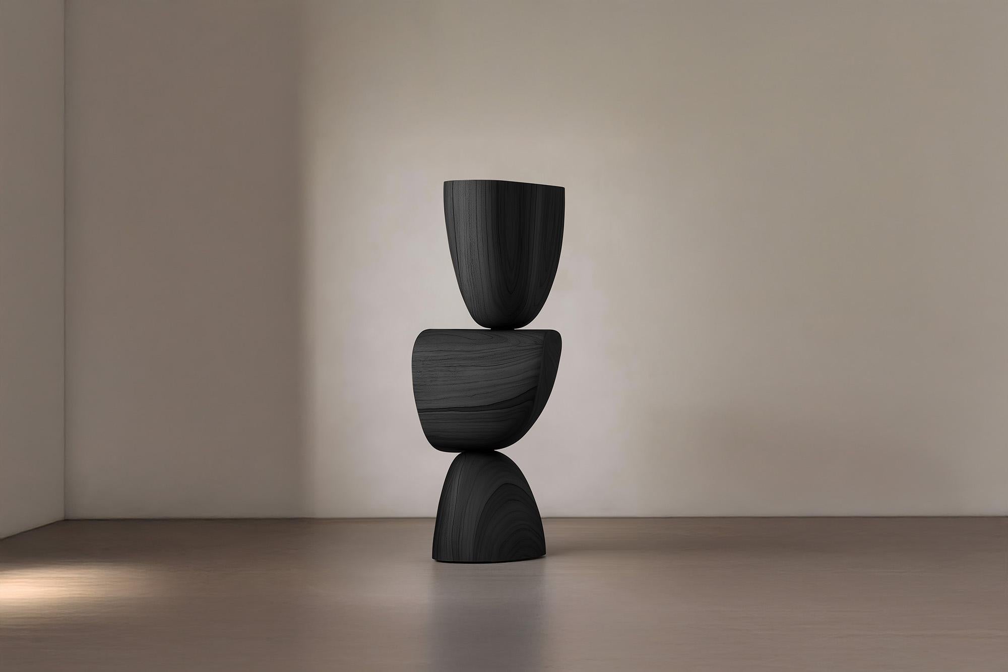 Fatto a mano Scultura di lusso in legno Lull No67 di NONO - Un complemento d'arredo Modern-Decor in vendita