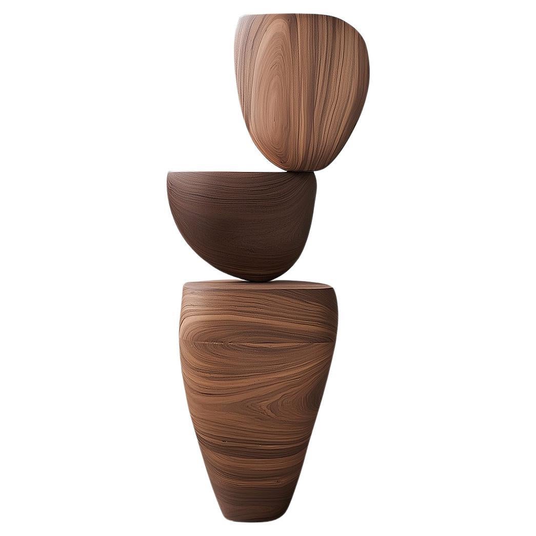 Scultura di lusso in legno Lull No89 - Realizzata a mano da NONO for Modern Design