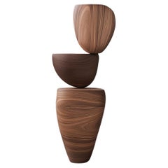 Luxury Wooden Sculpture Lull No89 – Handcrafted by NONO for Modern Design