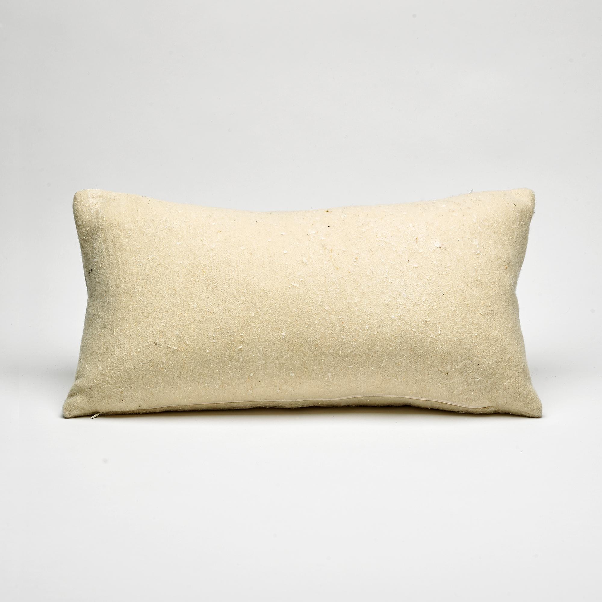 Milled in JG Switzer’s design workshop, this pillow is named for the sheep that adorn its face, the soft, long-locked Wensleydale.  Fabric Shetland wool, from the Heritage Sheep on the Livestock Conservancy’s “at risk” list of small flocks of