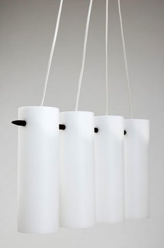 Luxus chandelier model 538 by brothers Uno & Östen Kristiansson