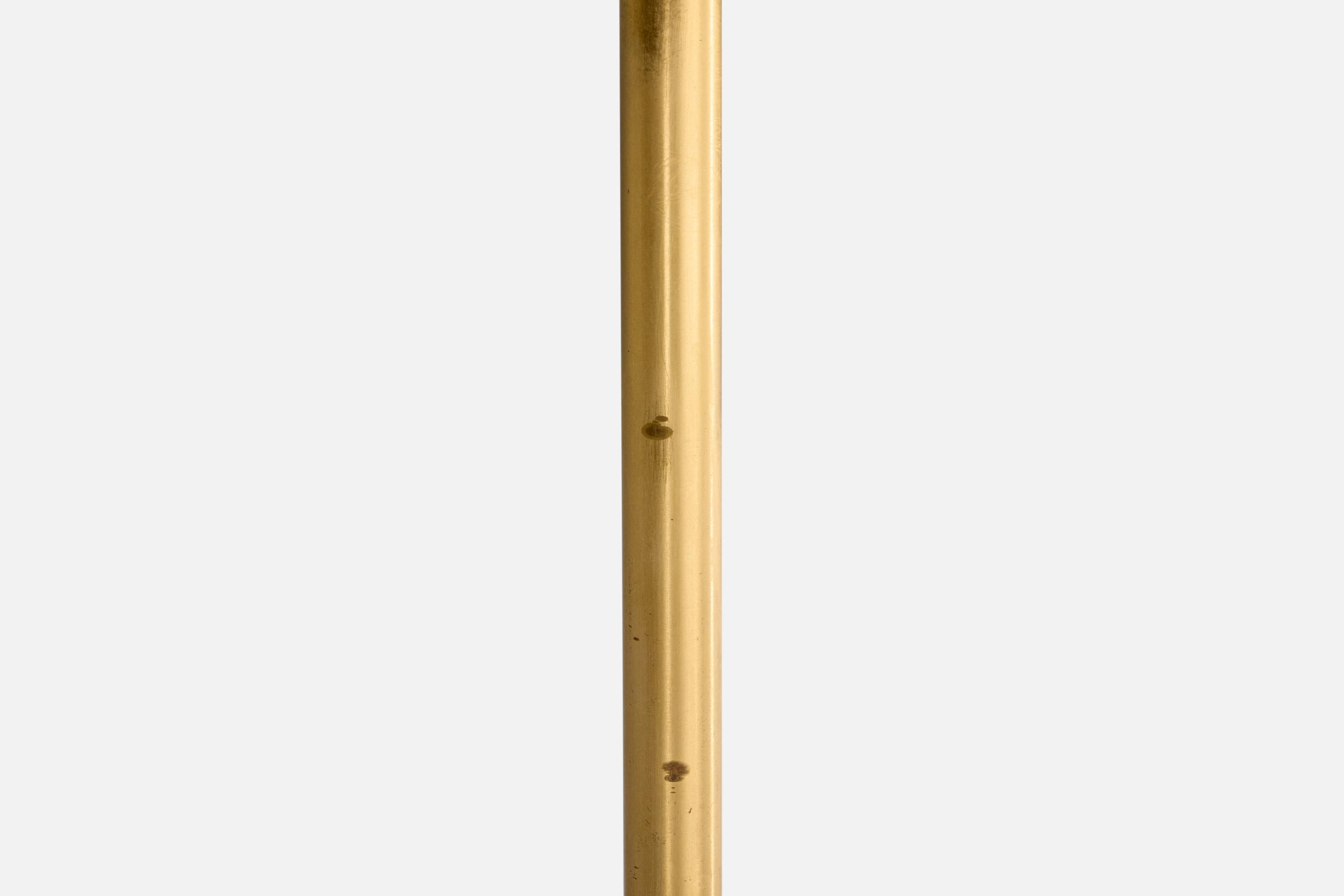 Luxus, lampadaires, laiton, acrylique, tissu, Suède, 1970 en vente 1