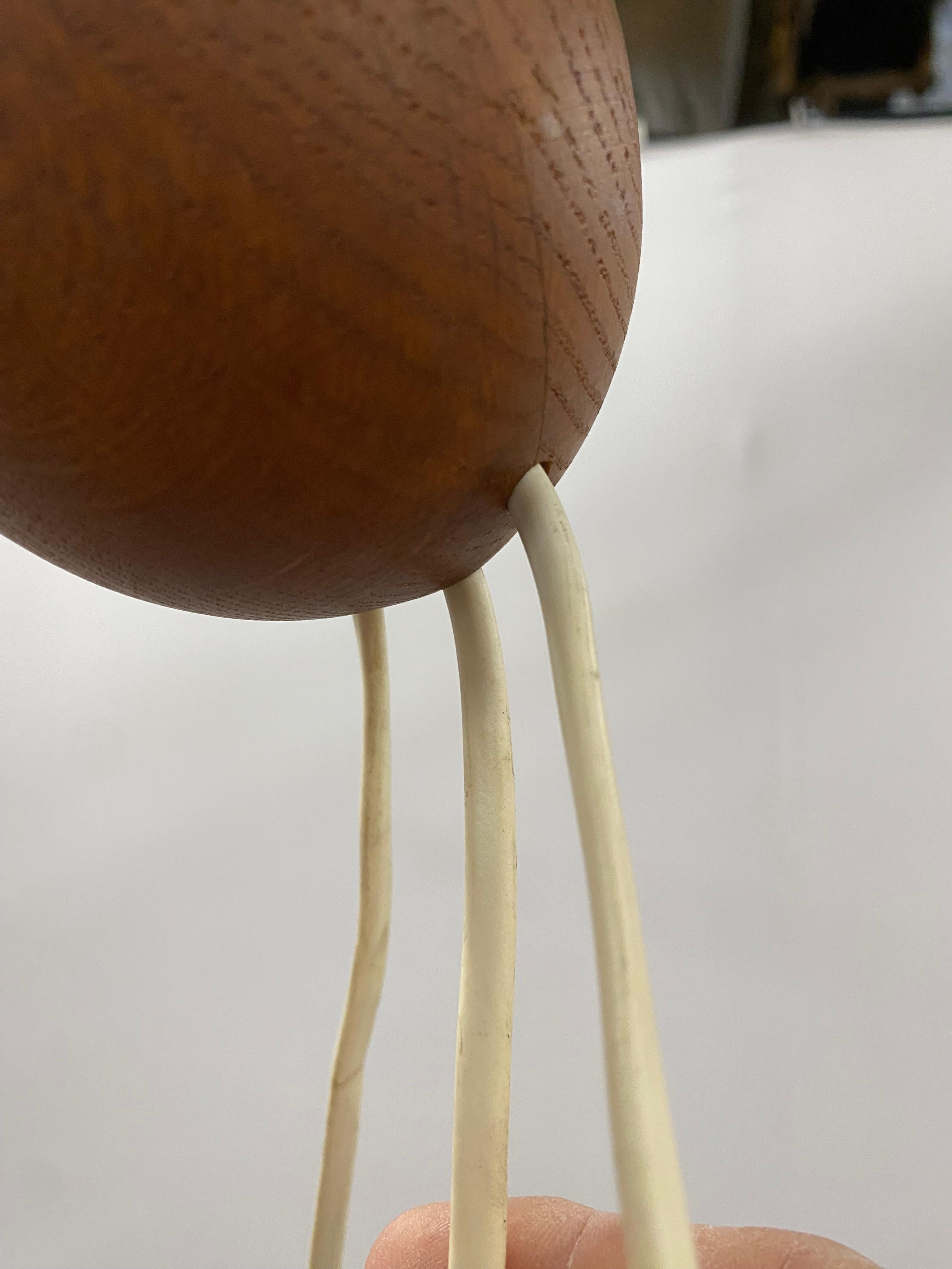 Luxus Model 512 Uno & Osten Kristiansson Bananen Triple Pendant in vendita 4