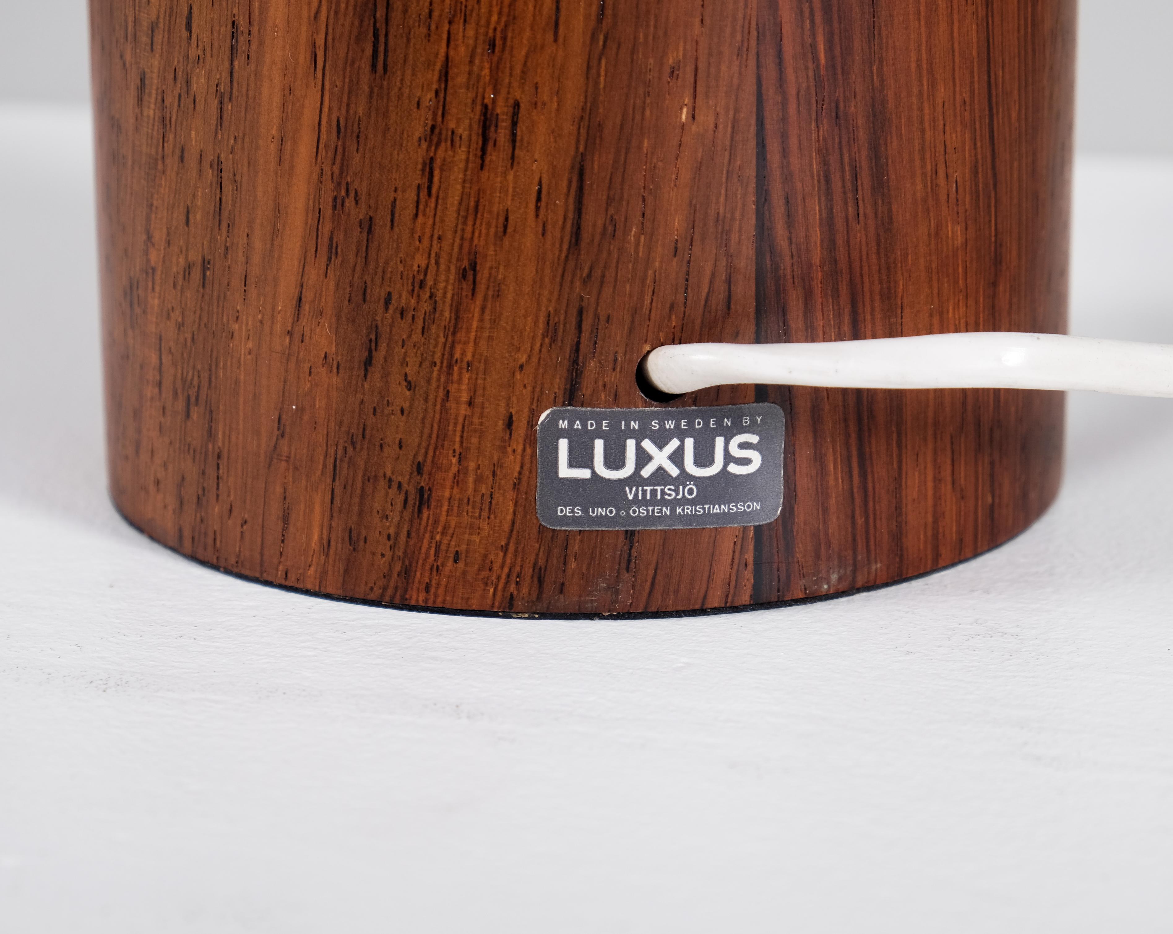 Luxus Table Lamp, Sweden, 1960s For Sale 3