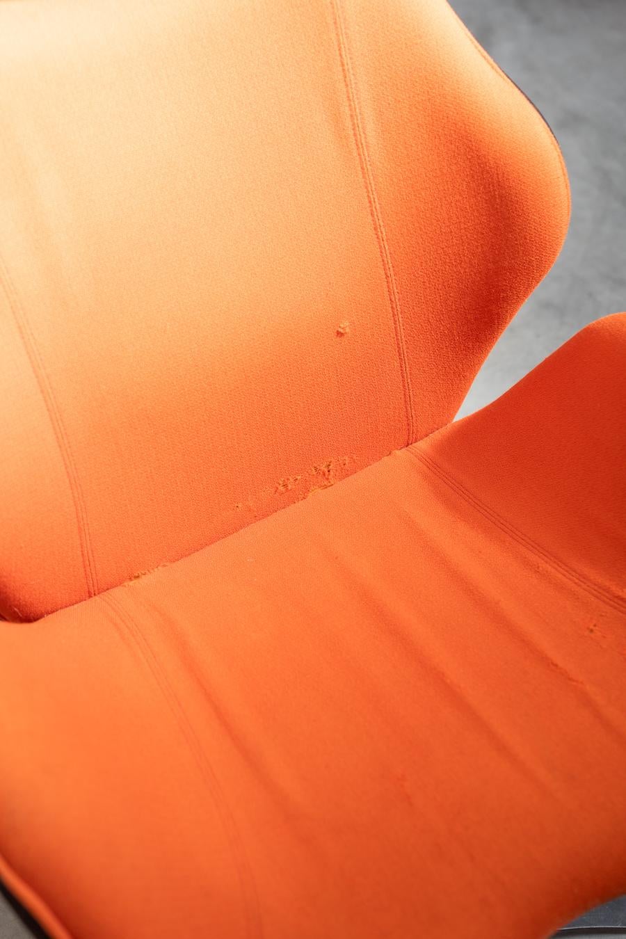 Luxus Vintage Lounge chair & hocker TOK by Toshiyuki for Stokke Norway, 			1990s 4