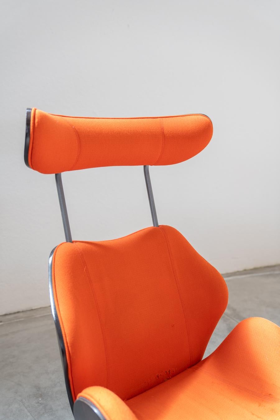 Luxus Vintage Lounge chair & hocker TOK by Toshiyuki for Stokke Norway, 			1990s 9