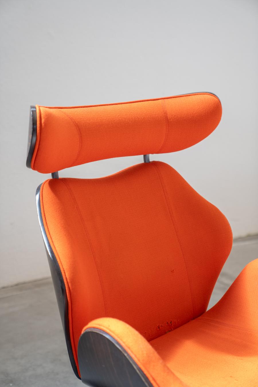 Luxus Vintage Lounge chair & hocker TOK by Toshiyuki for Stokke Norway, 			1990s 10
