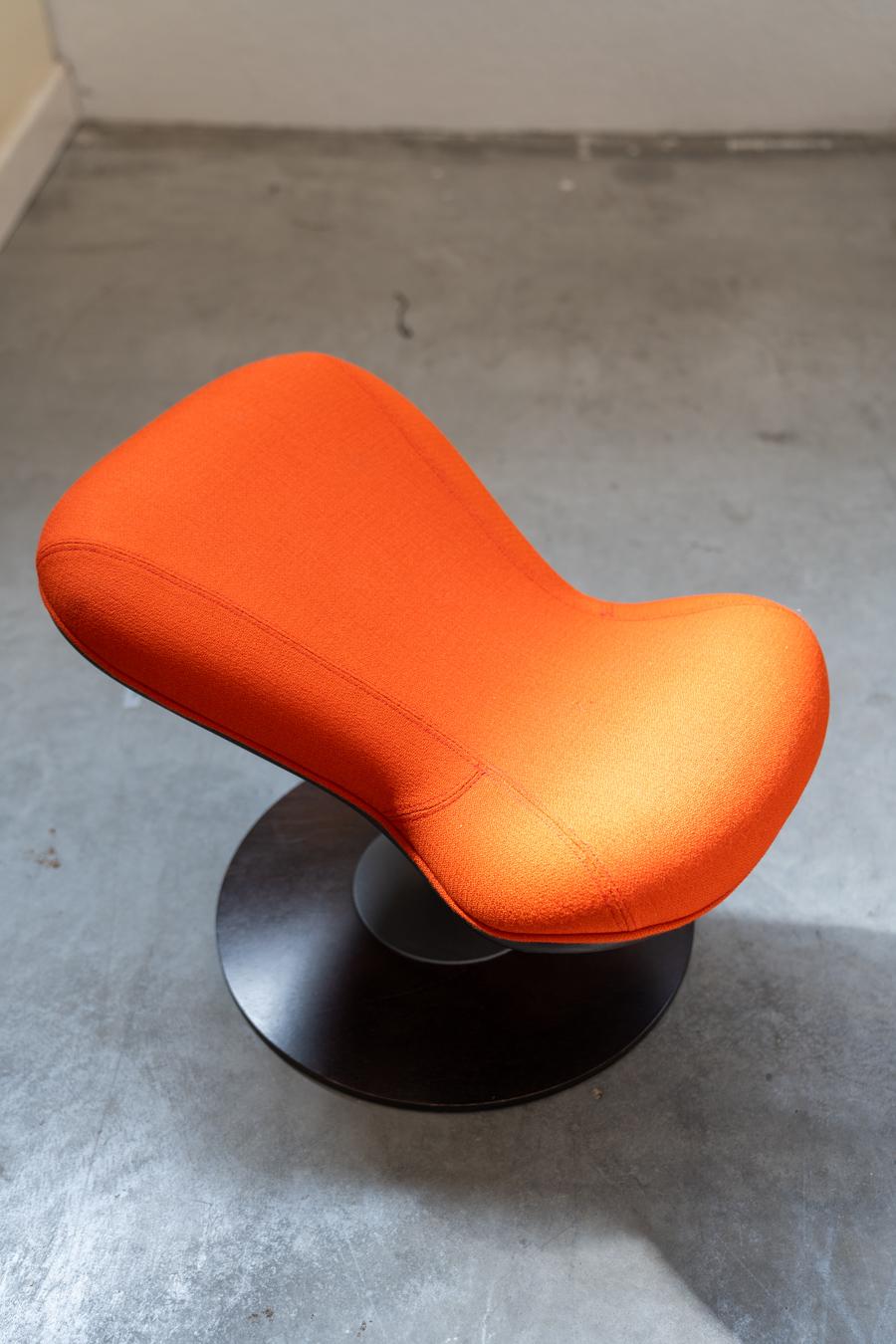 Luxus Vintage Lounge chair & hocker TOK by Toshiyuki for Stokke Norway, 			1990s 13