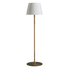 Luxus Vittsjö, Lampada da terra, Ottone, Svezia, anni '60