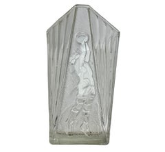 Luxval Charles Graffart en René Delvenne Art Déco  "Le Basketeur" 1935, Belgique