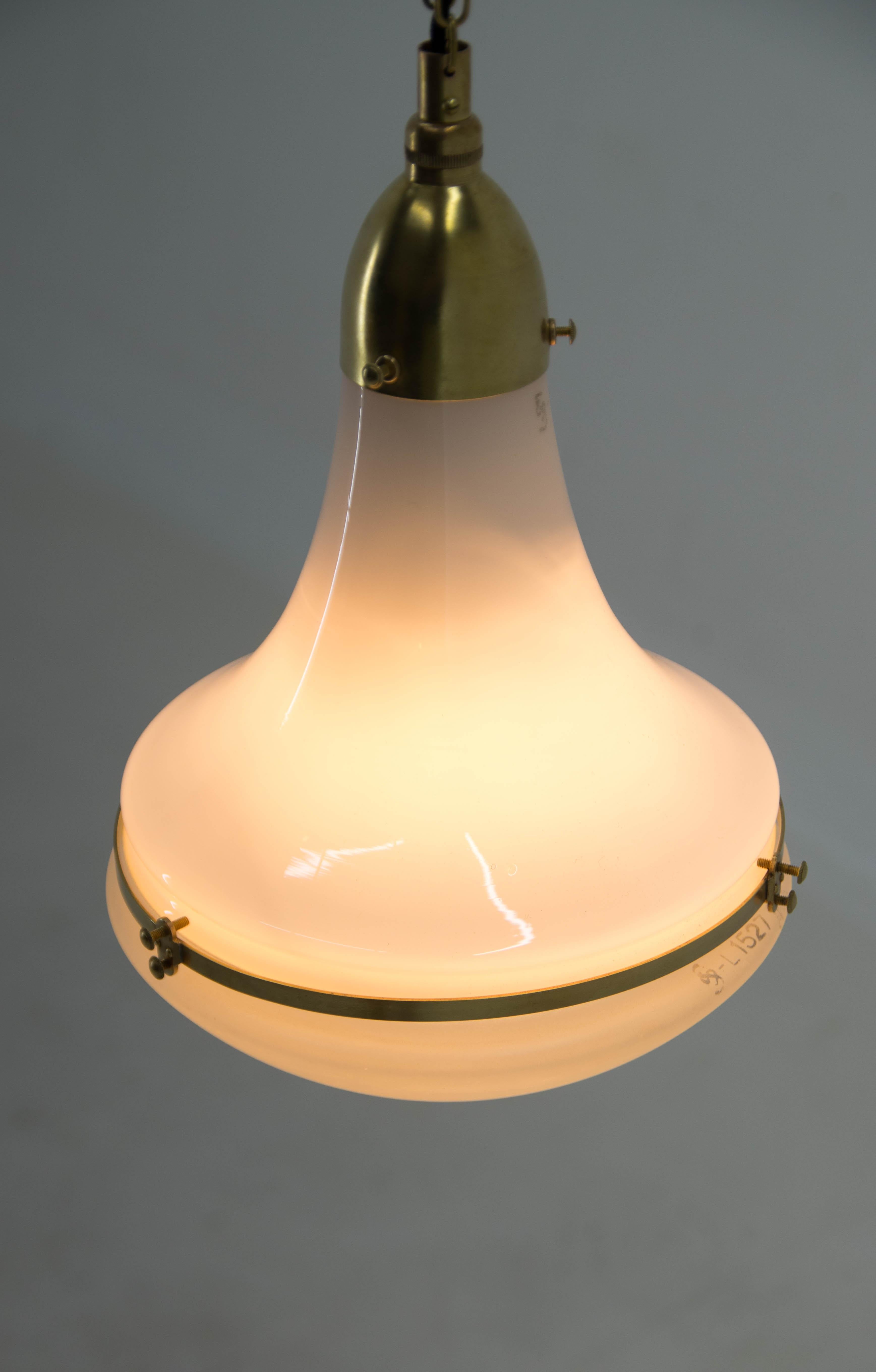 Luzette Pendant by Peter Behrens for Siemens, 1900s For Sale 5