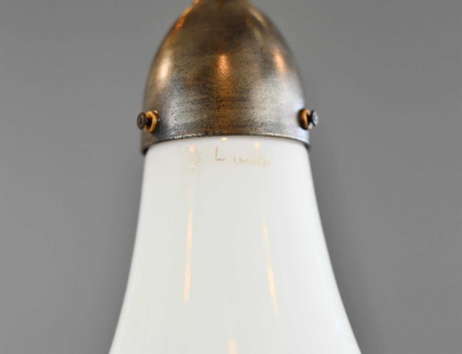 Jugendstil Lampada a sospensione Luzette di Peter Behrens per Siemens, circa 1920 in vendita