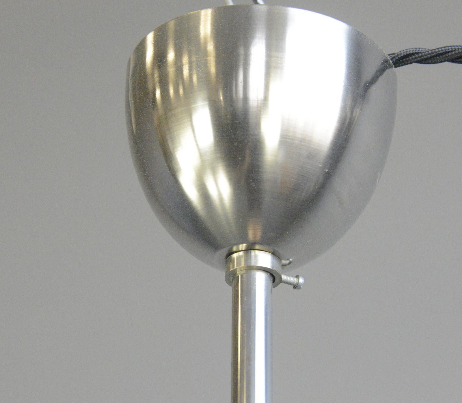 Inizio XX secolo Lampada a sospensione Luzette di Peter Behrens per Siemens, 1920 circa in vendita