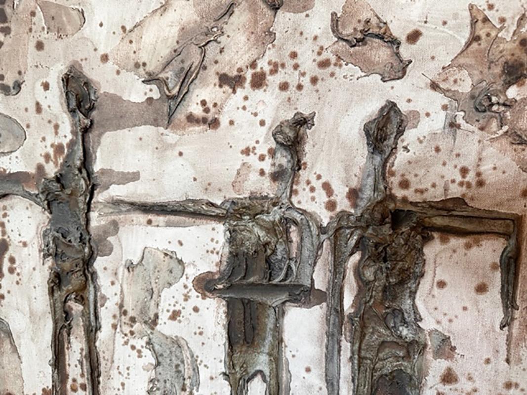Cavalli selvaggi (dipinto originale a impasto testurizzato) 2