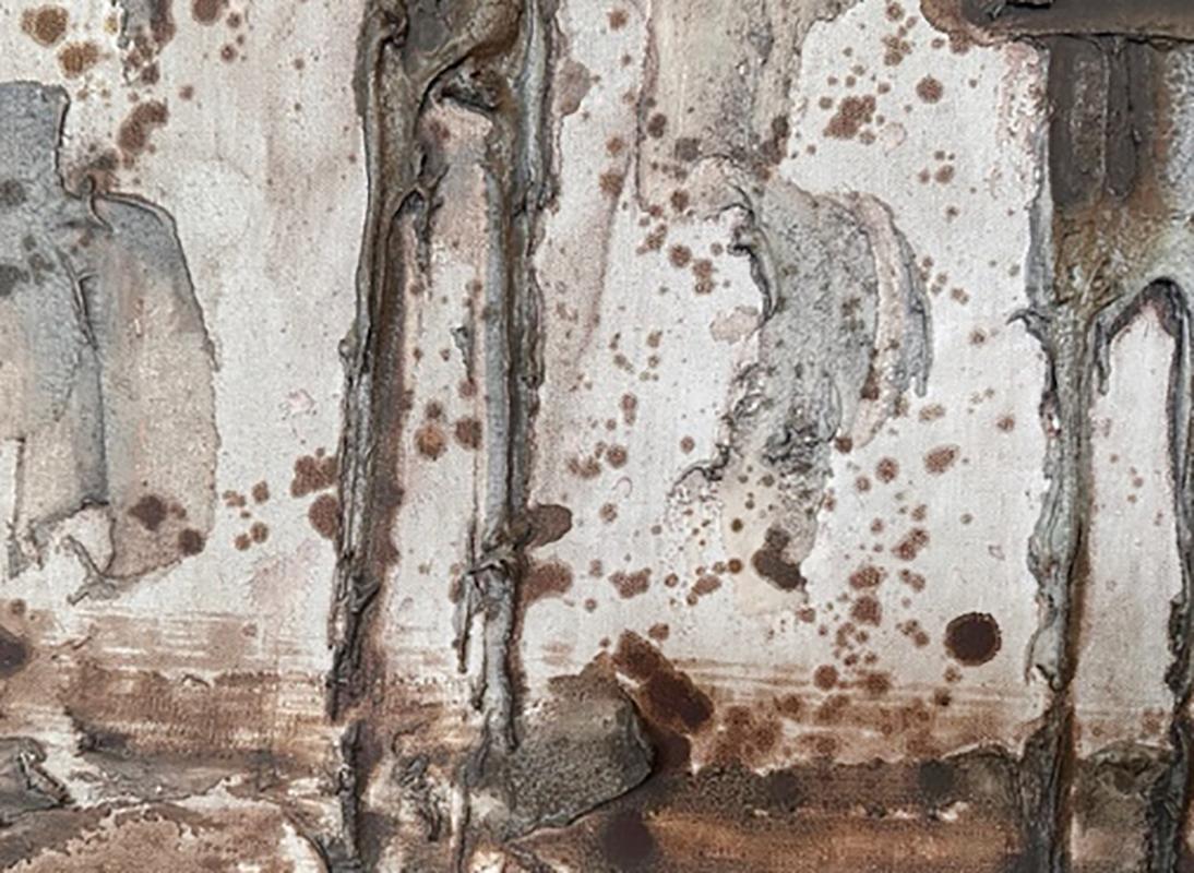 Cavalli selvaggi (dipinto originale a impasto testurizzato) 3