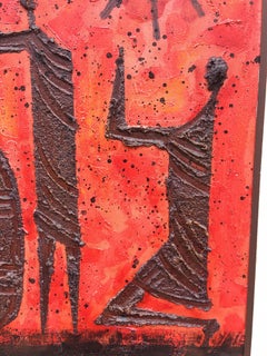 Luzoy Oil on Canvas “Conquistador” Painting