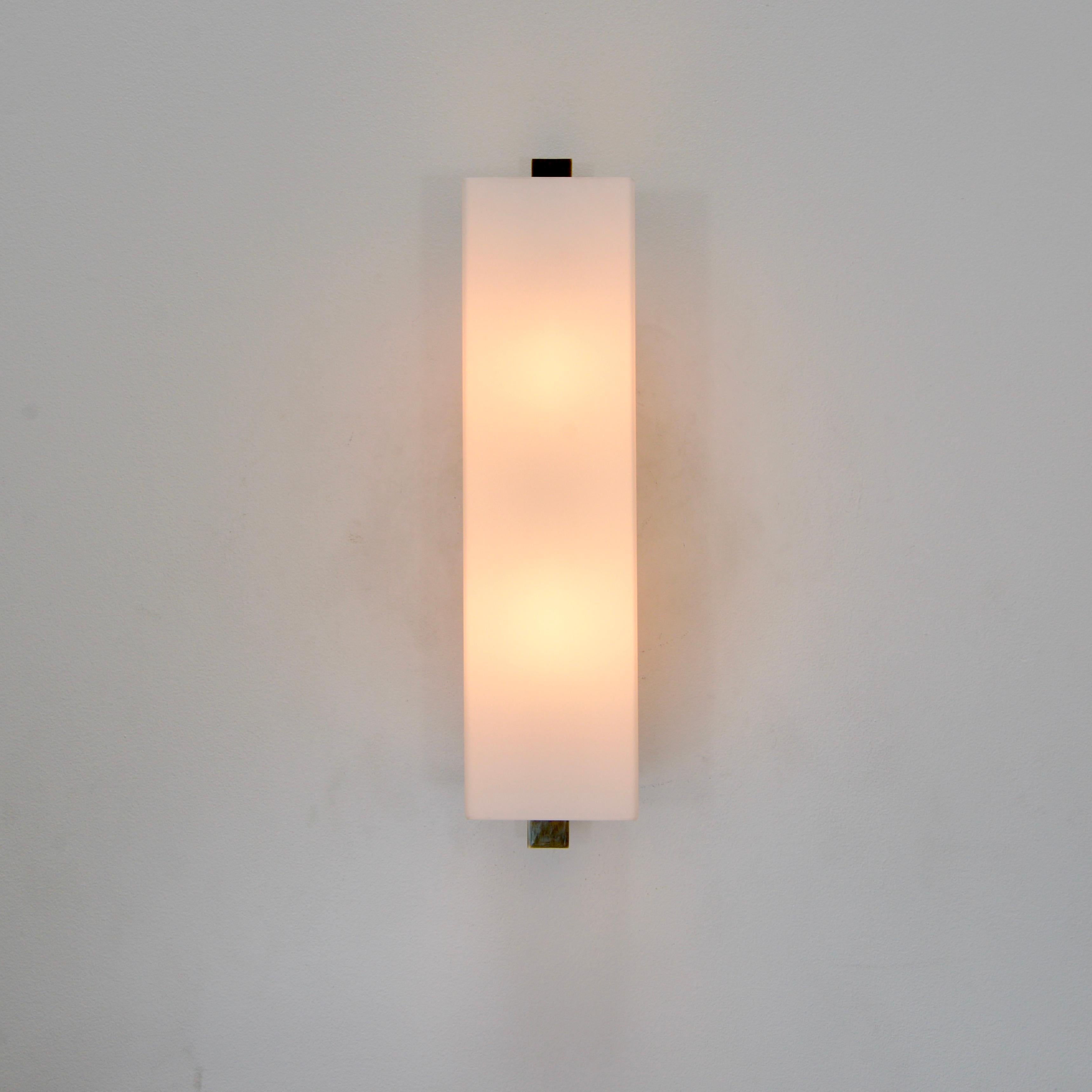 LUZQT Sconce PB by Lumfardo Luminaires For Sale 2