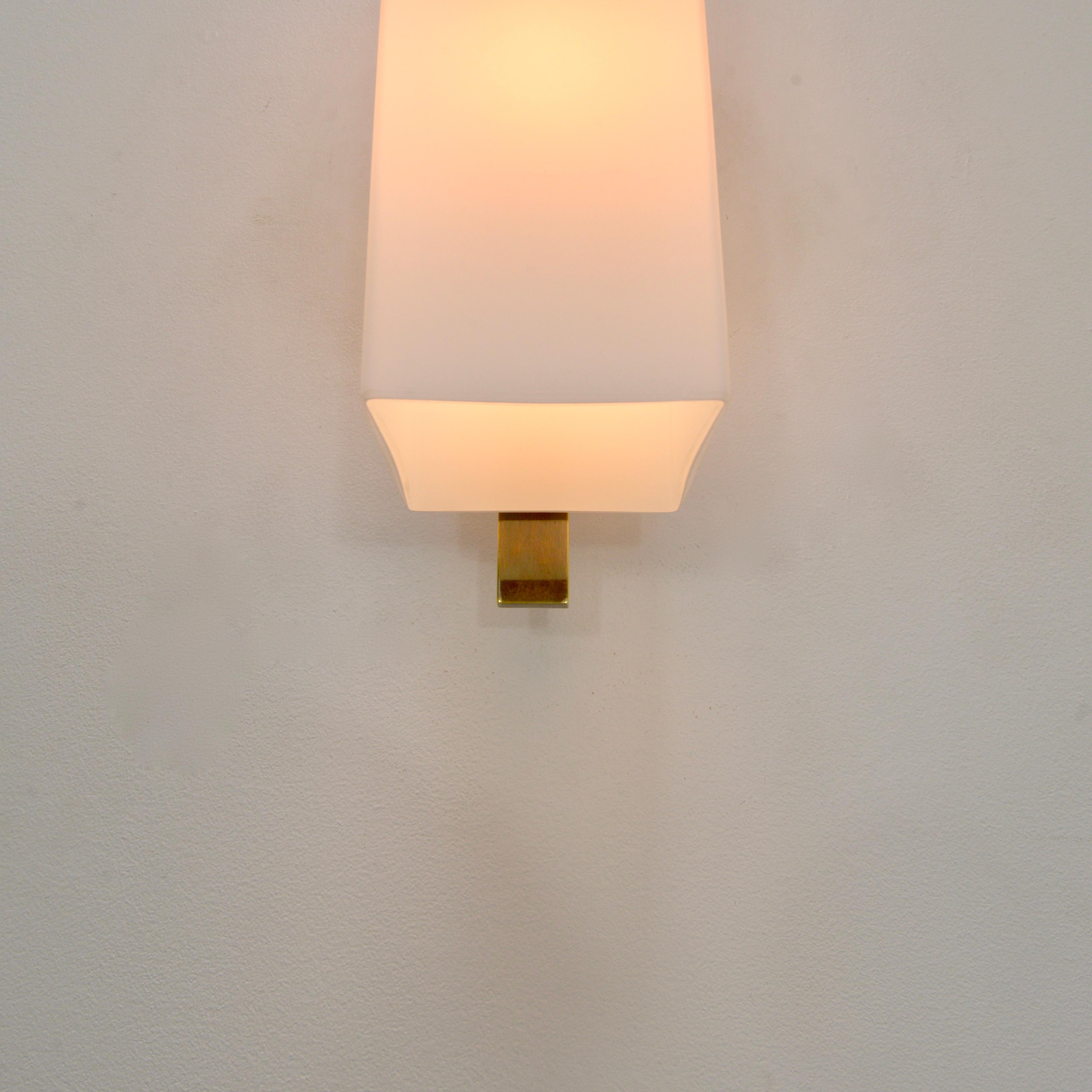 LUZQT Sconce PB by Lumfardo Luminaires For Sale 1