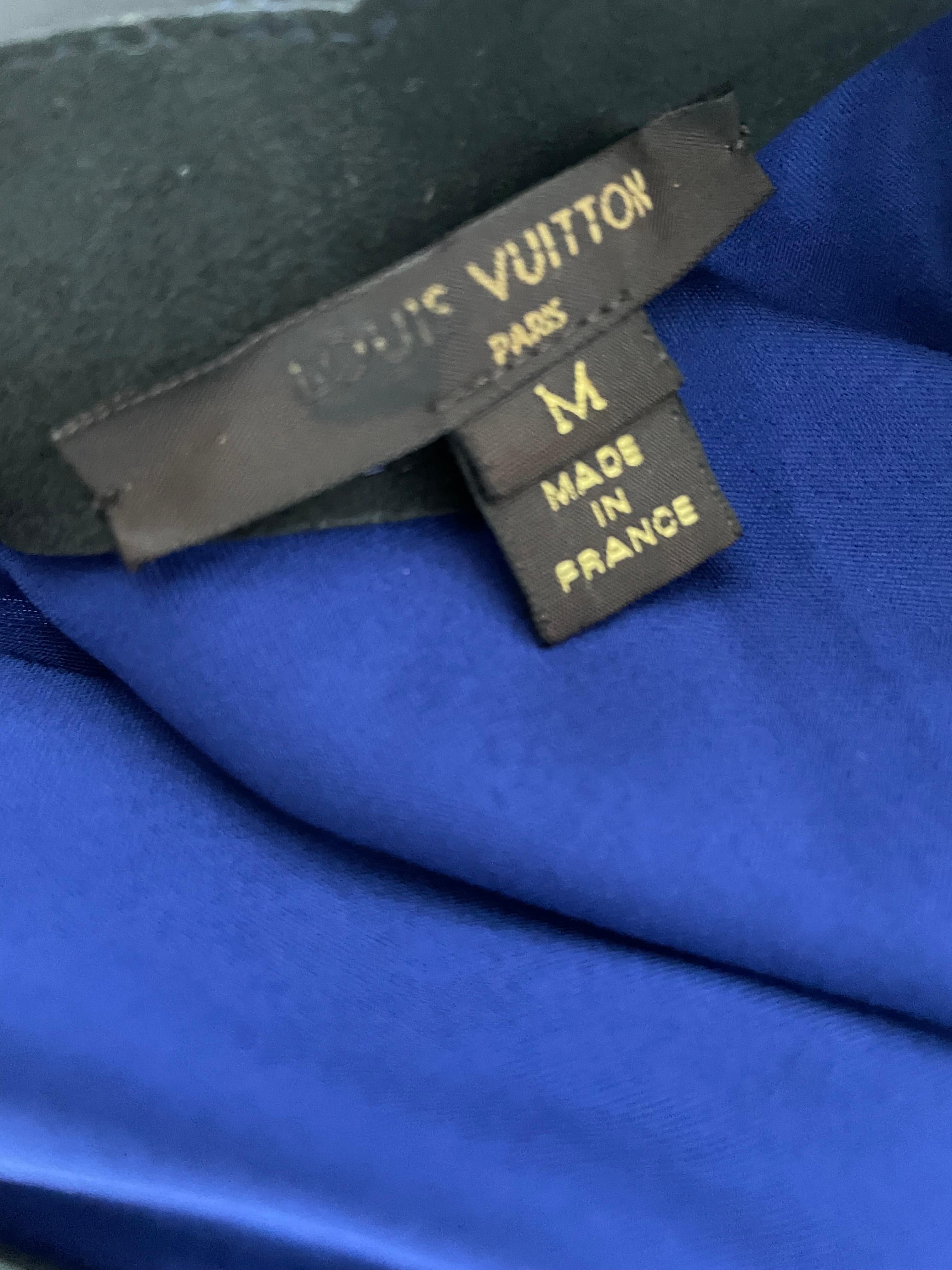 LV  Blue halter maxi dress with pleats detail, one belt on the side  For Sale 1