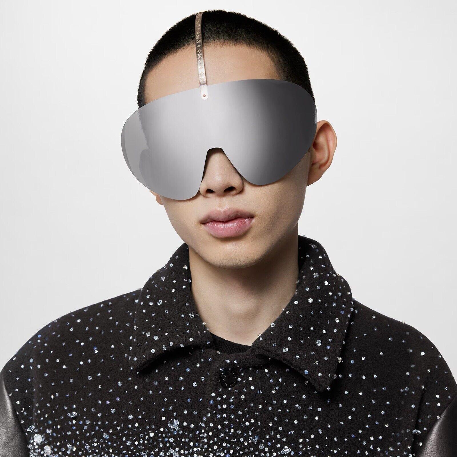 LV Fiction Maske-Sonnenbrille  Neu in Box  im Zustand „Neu“ im Angebot in New York, NY