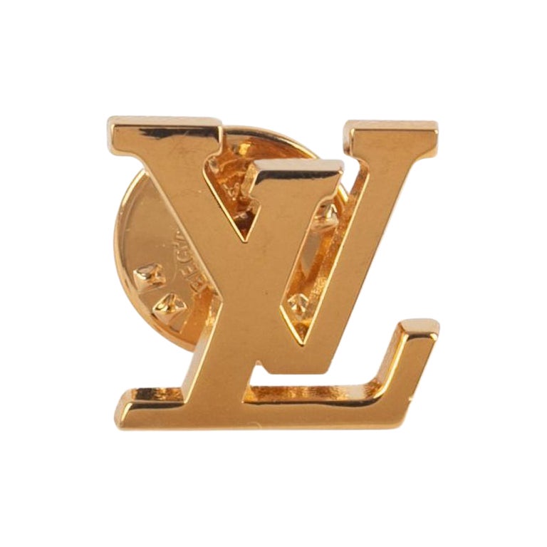LV golden metal pin's