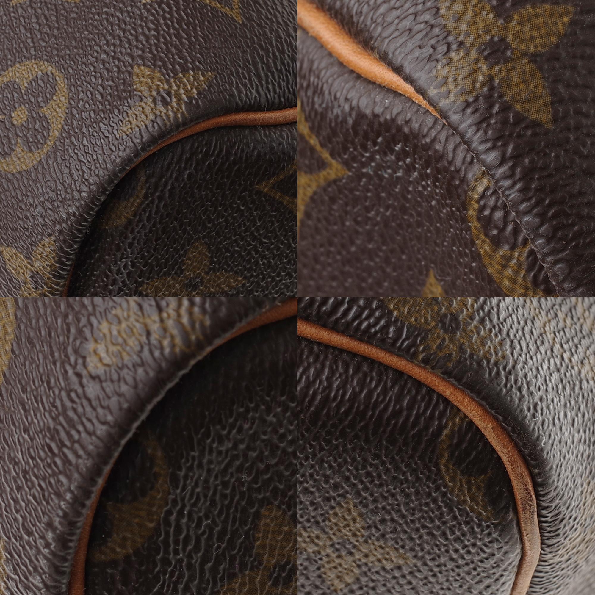 LV Keepall 60 Travel bag in monogram canvas customized 