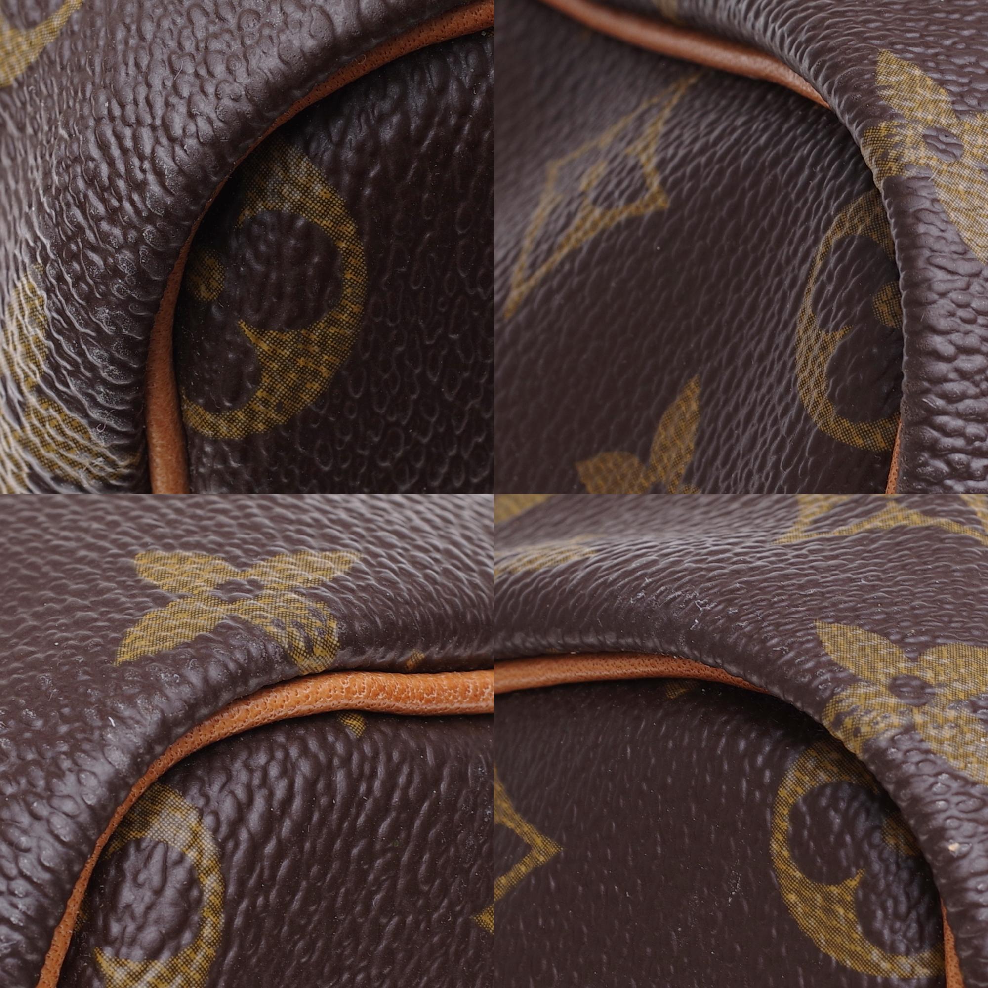 LV Keepall 60 Travel bag in monogram canvas customized 